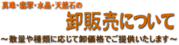シーリンク卸販売のご案内